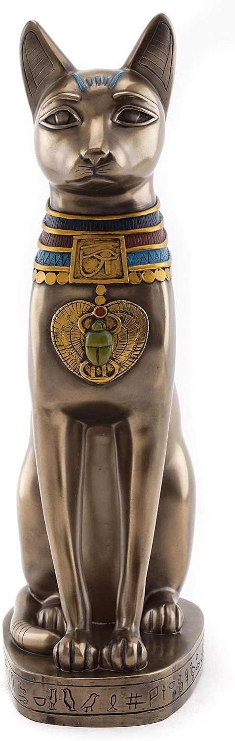 Top Collection King Tut's Secret Ancient Egyptian Goddess Bastet Statue - Museum Quality