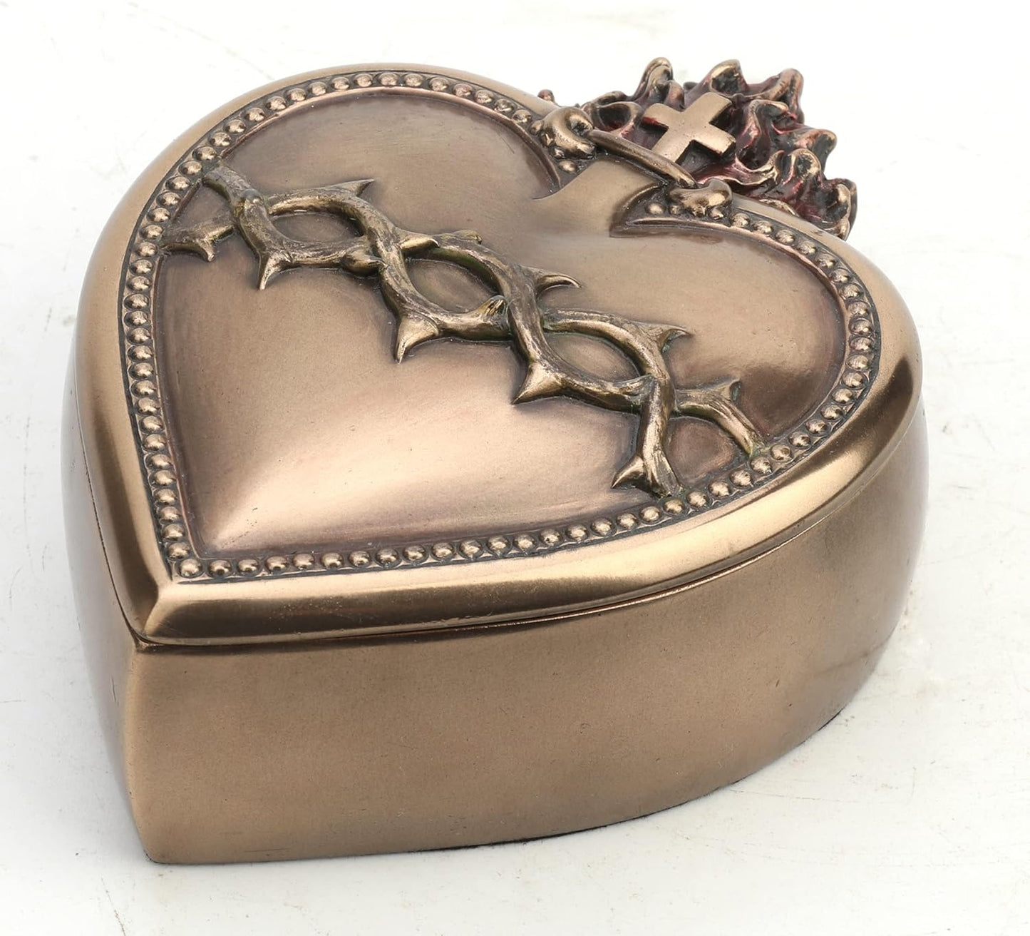 Veronese Design Scared Heart Trinket Box