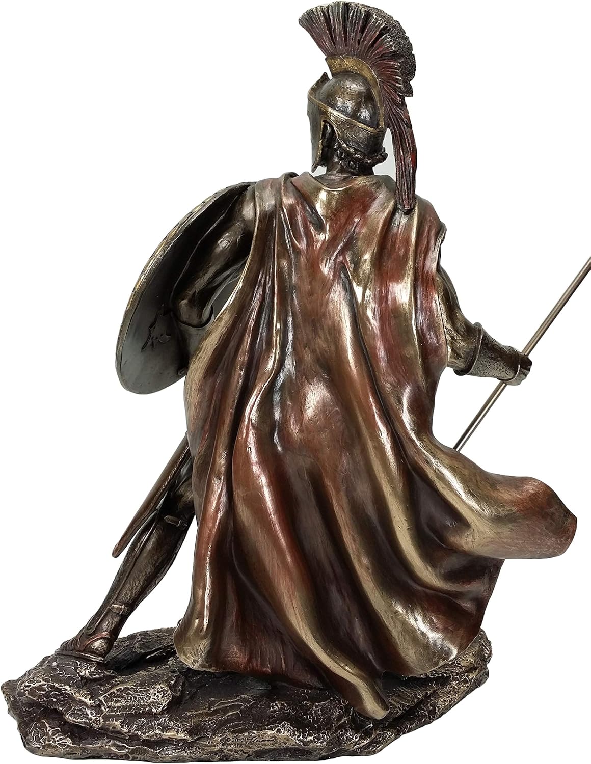 UNICORN STUDIO Greek Military King Leonidas Statue Bronze Finish