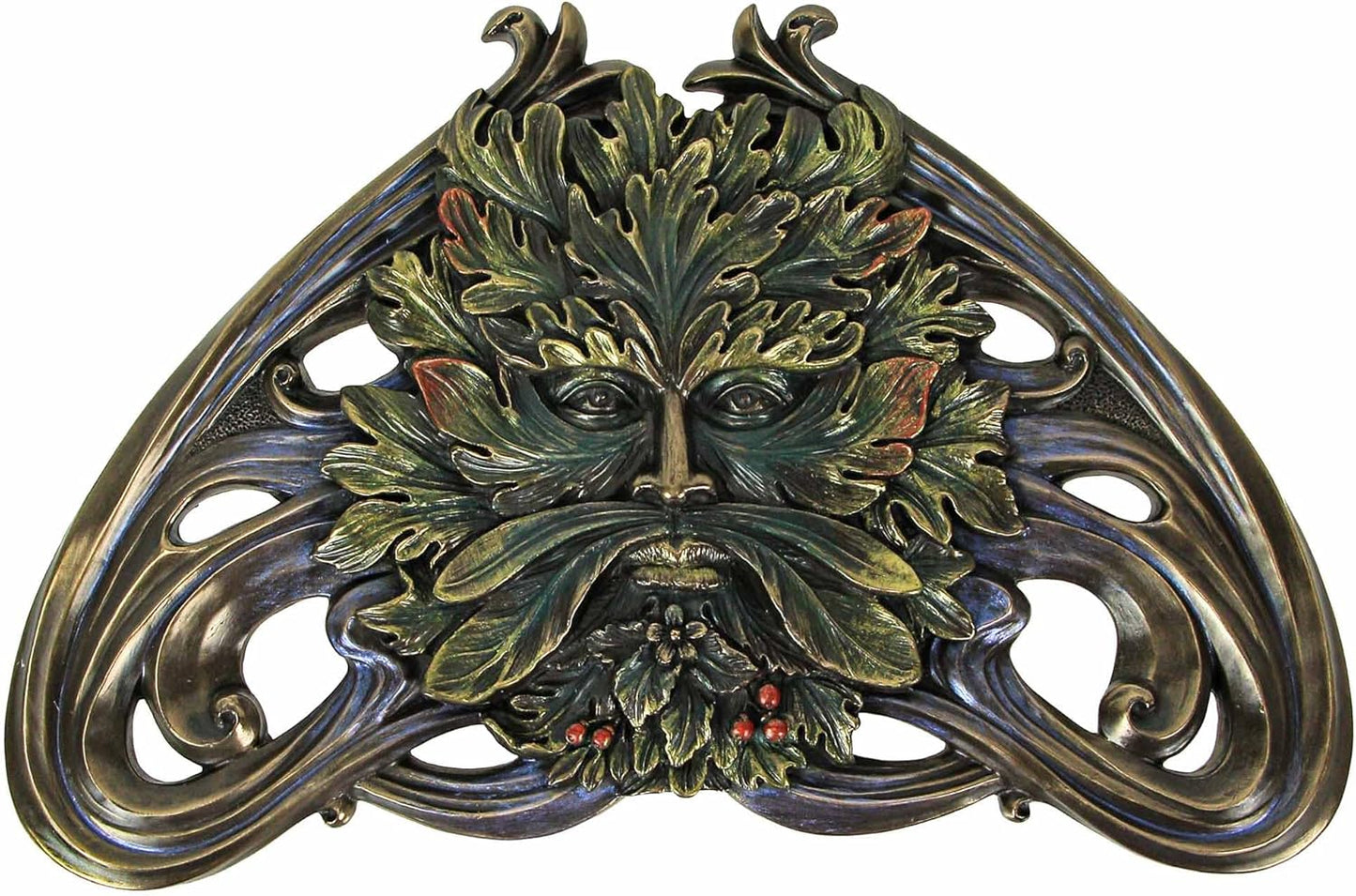 Art Nouveau Greenman Wall Plaque