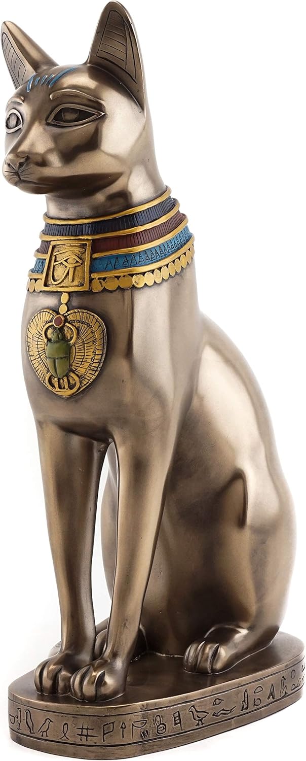 Top Collection King Tut's Secret Ancient Egyptian Goddess Bastet Statue - Museum Quality