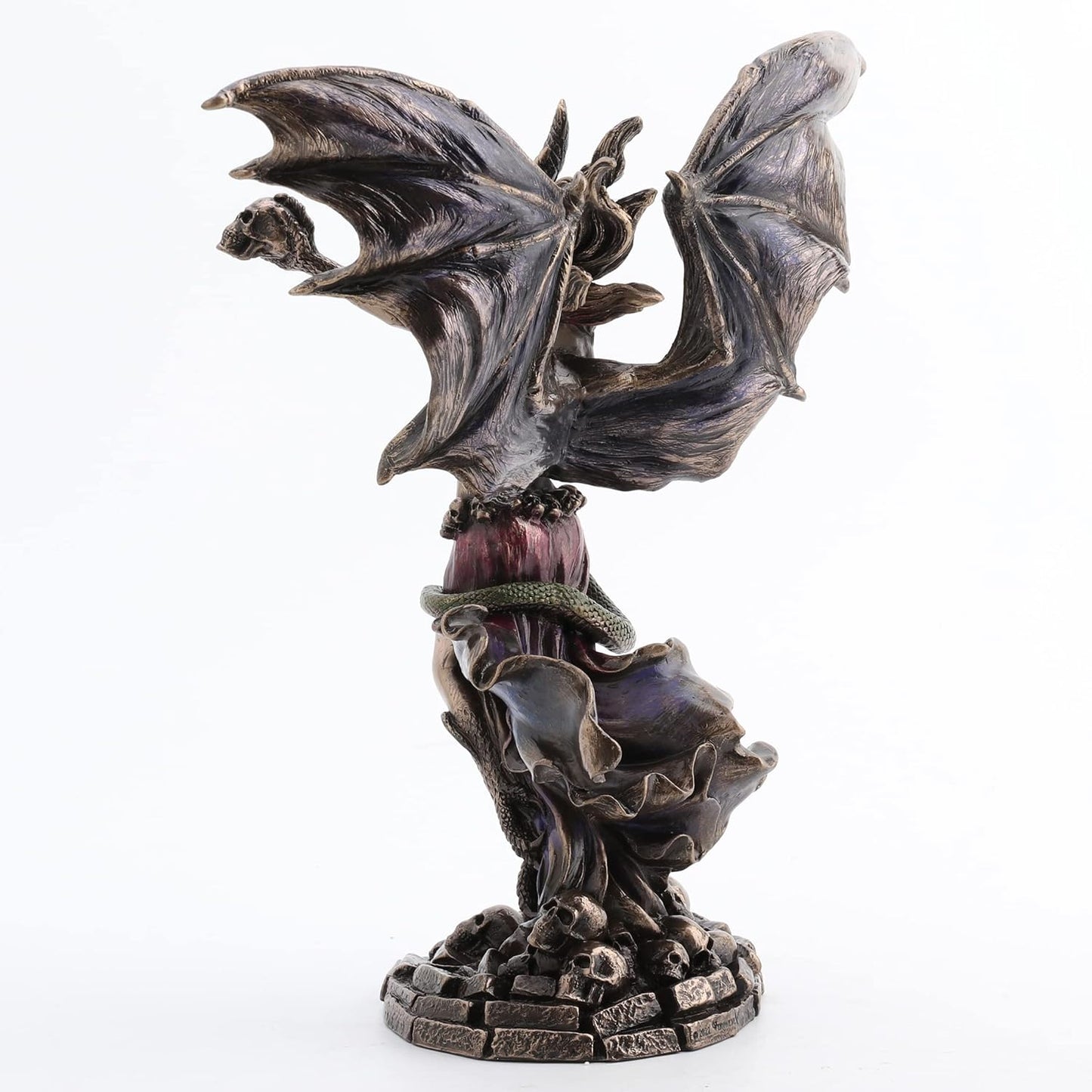 Veronese Design 9 7/8 Inch Lilith The Queen of Sheba Resin Sculpture Bronze Finish