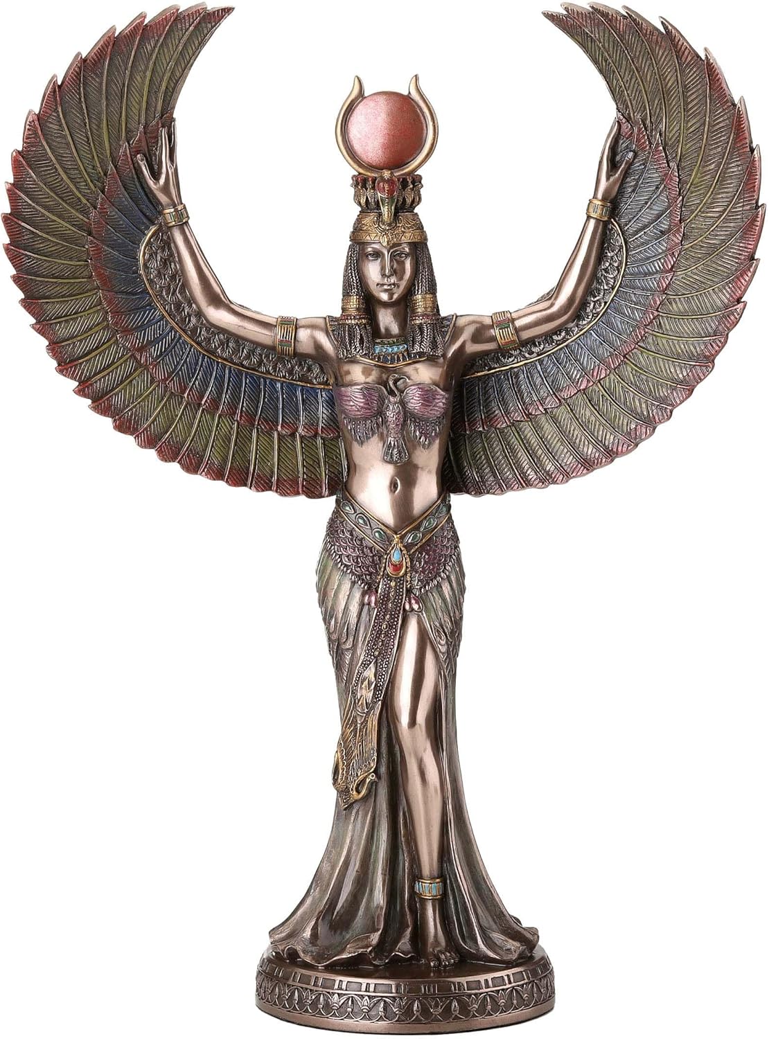 Veronese Design - 13 3/8" Bronze Finish Cold Cast Resin Statue