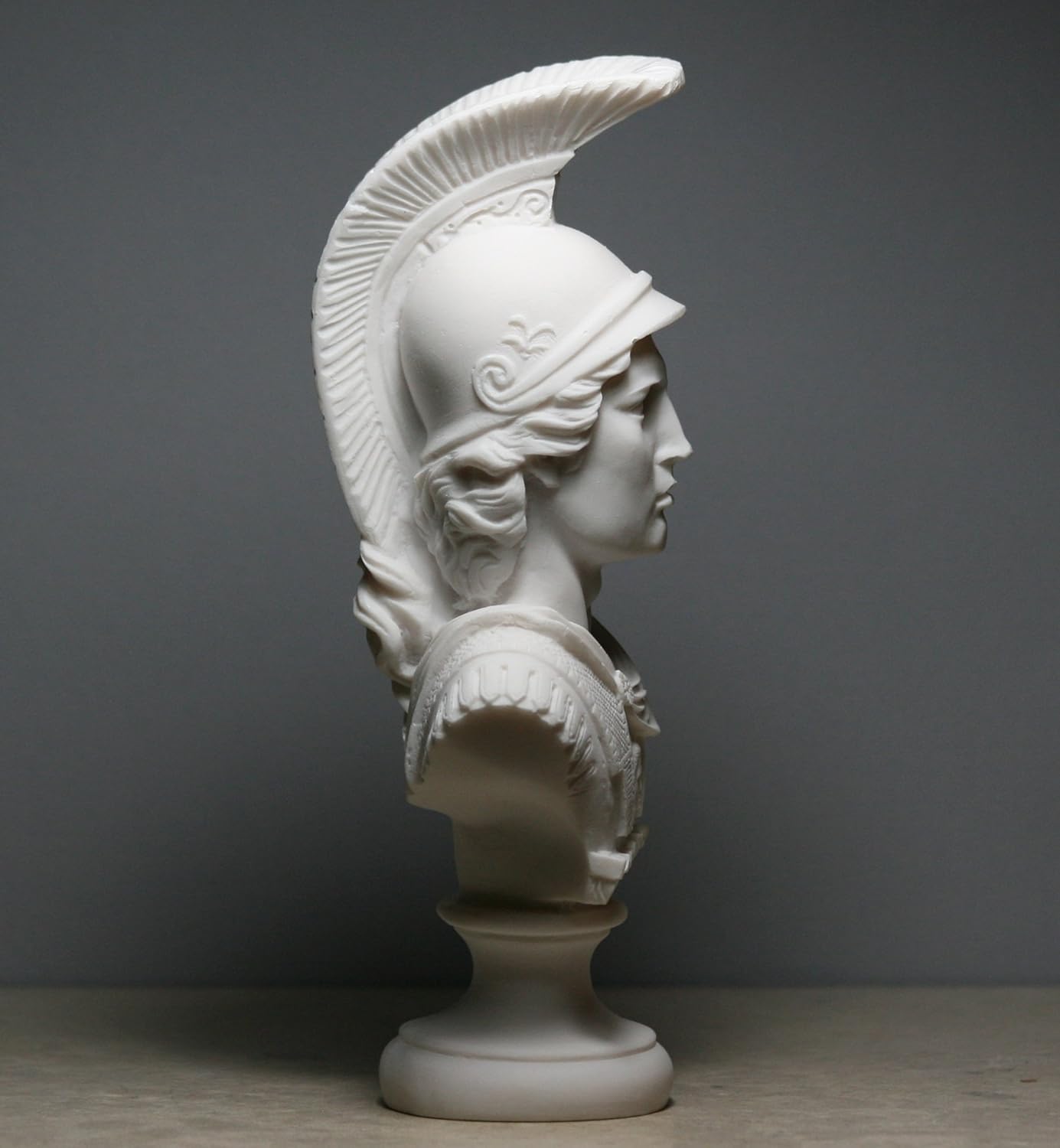 Alexander The Great Bust Sculpture Cast Alabaster Statue 7.48 inches