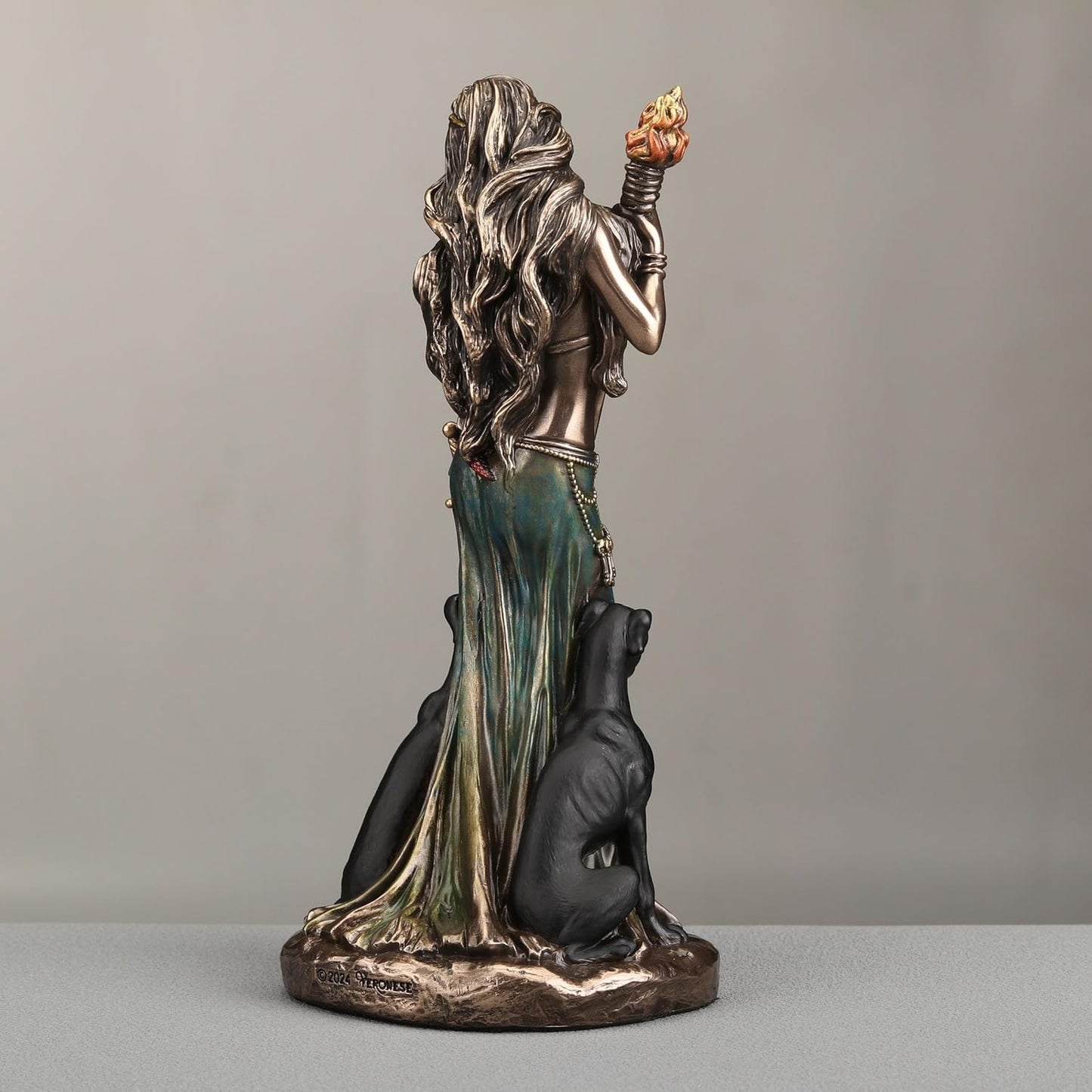 Veronese Design 6 1/8 Inch Hecate Greek Goddess of Magic Cold Cast Resin Bronze Finish Sculpture