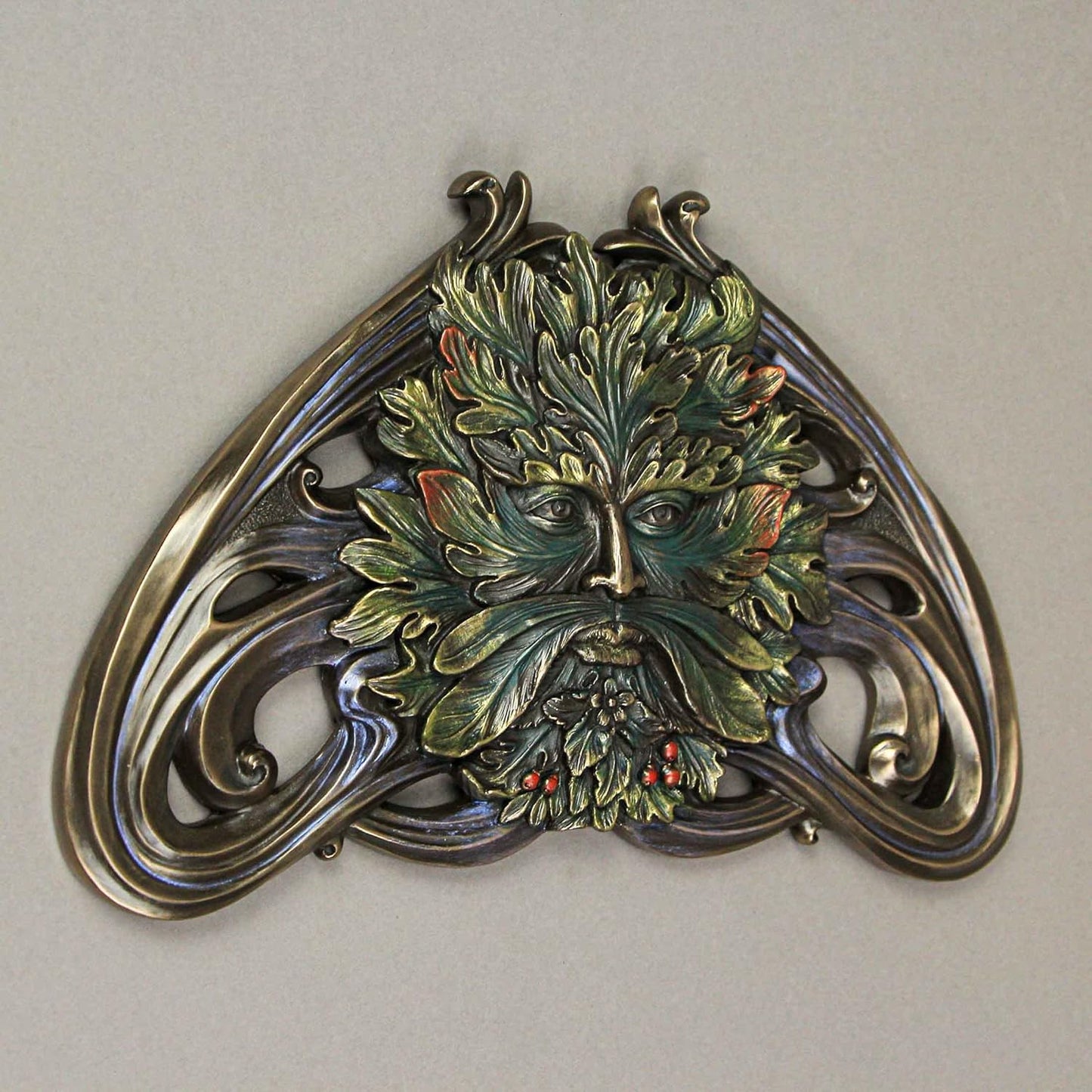 Art Nouveau Greenman Wall Plaque