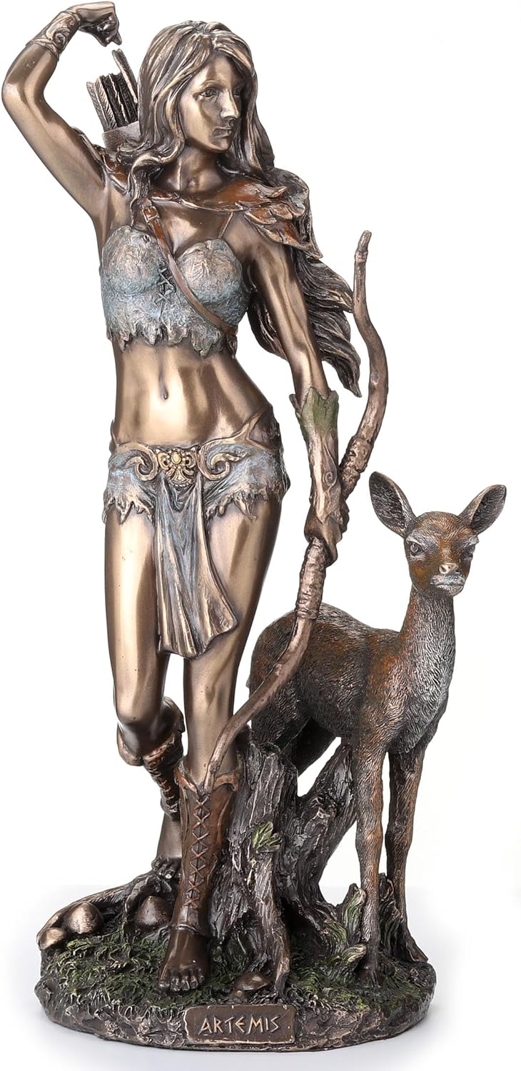 Veronese Artemis Greek Goddess of The Hunt Statue