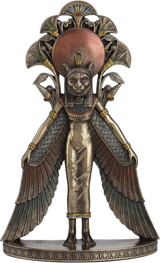 Veronese Design Sekhmet Winged Egyptian Warrior Goddess Wall Art Statue