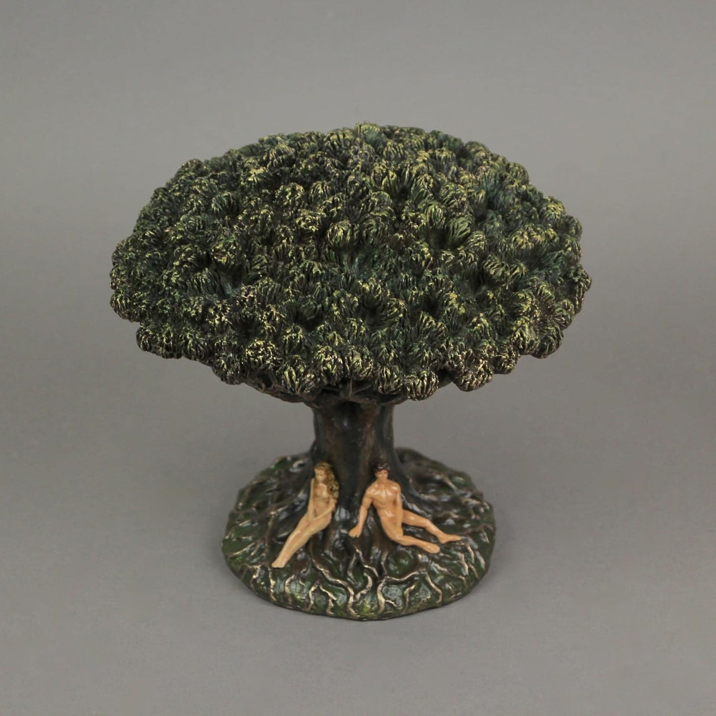 Veronese Design Hand Painted Tree of Life Origin of Man Statue 6.25 Inches High