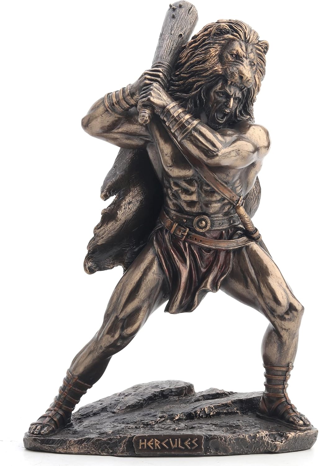 Veronese Design 10 Inch The Triumph of Hercules Polystone Statue Bronze Finish