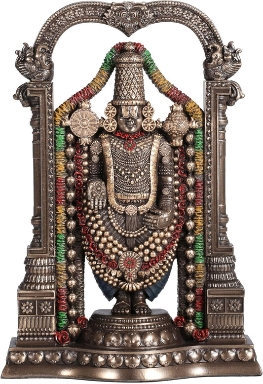 Veronese Design Bronze Finish Lord Venkateswara as Balaji Statue