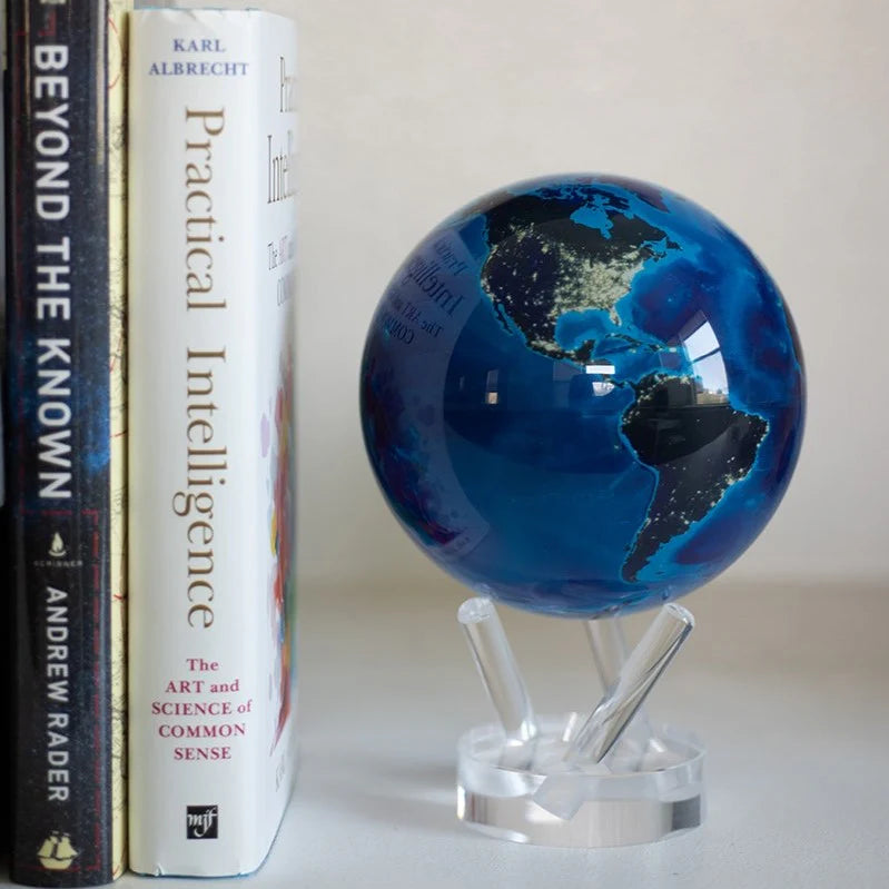 4.5" Mova Globe Earth at Night