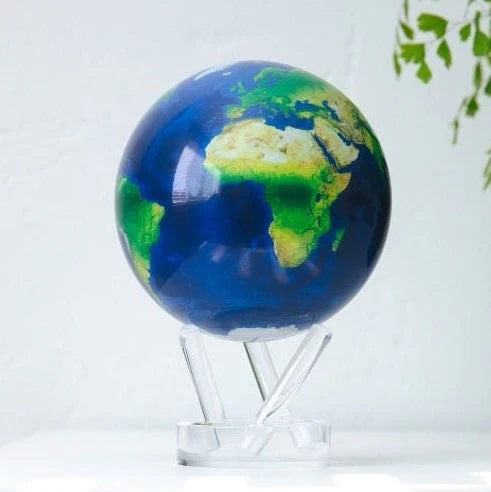6" Mova Globe Nature Earth Satellite View