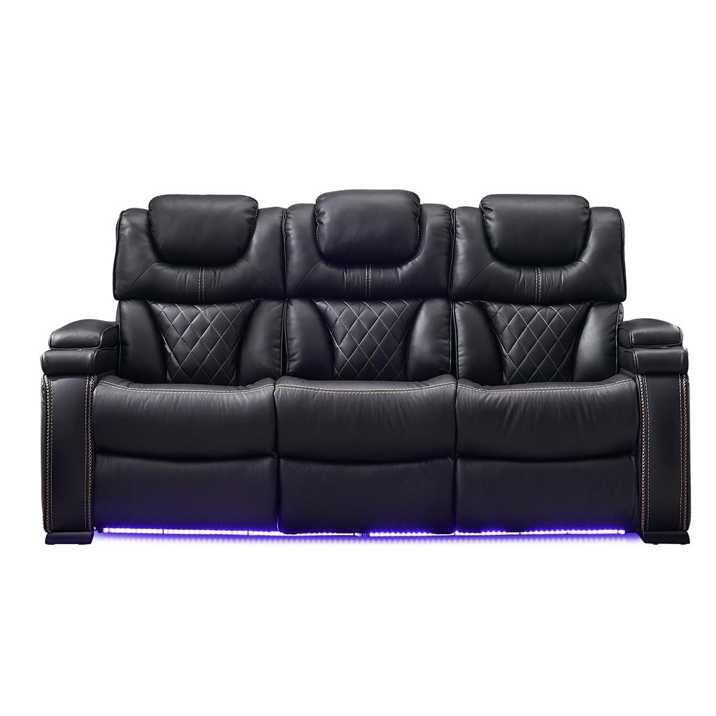 BlackBerry 3+2+1 seaters Air Leather Premium Sofa set
